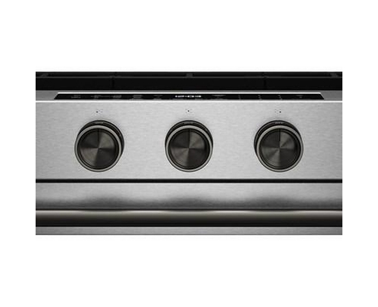 Cuisinière intelligente au gaz encastrable de 30 po avec modes de cuisson à convection et brûleur 2 en 1 KitchenAid - KSGS530SPS