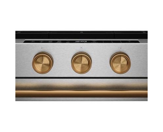 Cuisinière intelligente au gaz encastrable de 30 po avec modes de cuisson à convection et brûleur 2 en 1 KitchenAid - KSGS530SPS