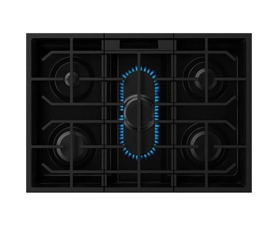 Cuisinière intelligente au gaz encastrable de 30 po avec modes de cuisson à convection et brûleur 2 en 1 KitchenAid - KSGS530SPS