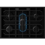 Cuisinière intelligente au gaz encastrable de 30 po avec modes de cuisson à convection et brûleur 2 en 1 KitchenAid - KSGS530SPS