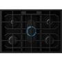 Cuisinière intelligente au gaz encastrable de 30 po avec modes de cuisson à convection et brûleur 2 en 1 KitchenAid - KSGS530SPS