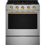 Cuisinière intelligente au gaz encastrable de 30 po avec modes de cuisson à convection et brûleur 2 en 1 KitchenAid - KSGS530SPS