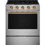 Cuisinière intelligente au gaz encastrable de 30 po avec modes de cuisson à convection et brûleur 2 en 1 KitchenAid - KSGS530SPS