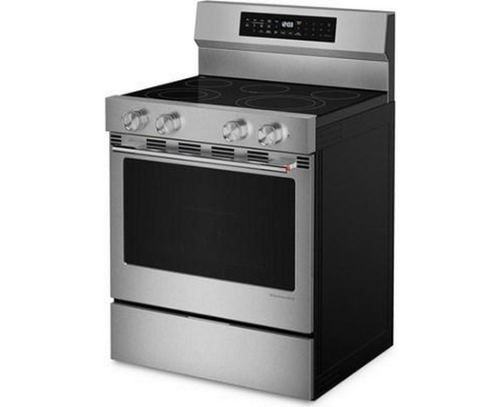 Cuisinière autoportante électrique de 30 po avec Wi-Fi KitchenAid - YKFES530SPS
