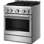 Cuisinière encastrable à gaz de 30 po avec 4 brûleurs KitchenAid - KFGS930SSS