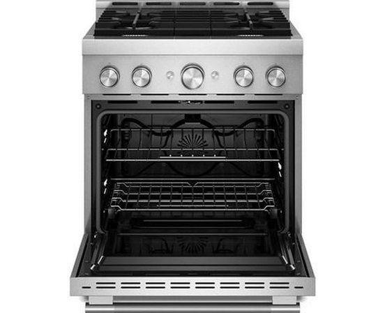 Cuisinière encastrable à gaz de 30 po avec 4 brûleurs KitchenAid - KFGS930SSS