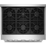 Cuisinière encastrable à gaz de 36 po avec 6 brûleurs KitchenAid - KFGS936SSS