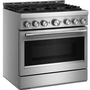 Cuisinière encastrable à gaz de 36 po avec 6 brûleurs KitchenAid - KFGS936SSS