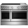Cuisinière autoportante à induction de 48 po avec 6 éléments et plaque chauffante KitchenAid - KFID948SSS