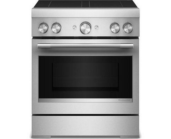 Cuisinière autoportante à induction de 30 po avec 4 éléments KitchenAid - KFIS930SSS