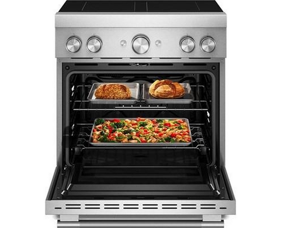 Cuisinière autoportante à induction de 30 po avec 4 éléments KitchenAid - KFIS930SSS