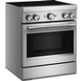 Cuisinière autoportante à induction de 30 po avec 4 éléments KitchenAid - KFIS930SSS