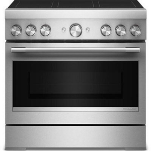 Cuisinière autoportante à induction de 36 po avec 6 éléments KitchenAid - KFIS936SSS