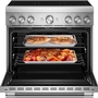 Cuisinière autoportante à induction de 36 po avec 6 éléments KitchenAid - KFIS936SSS
