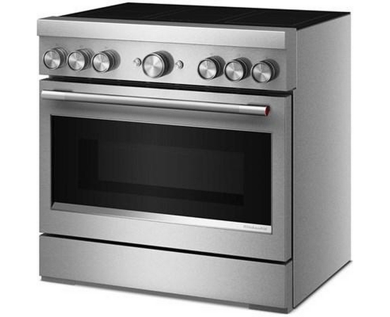 Cuisinière autoportante à induction de 36 po avec 6 éléments KitchenAid - KFIS936SSS