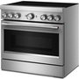 Cuisinière autoportante à induction de 36 po avec 6 éléments KitchenAid - KFIS936SSS