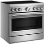 Cuisinière autoportante à induction de 36 po avec 6 éléments KitchenAid - KFIS936SSS