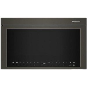 Four à micro-ondes à hotte intégrée de 30 po, 1,1 Pi cu.. avec technologie Air Fry KitchenAid - YKMMF530PBE