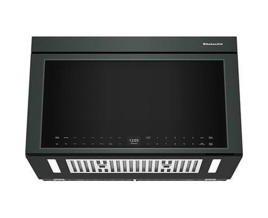 Four à micro-ondes à hotte intégrée de 30 po, 1,1 Pi cu.. avec technologie Air Fry KitchenAid - YKMMF530PJP