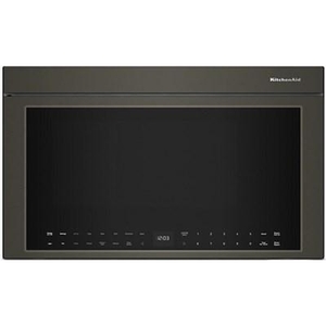 Four à micro-ondes à hotte intégrée de 30 po, 1,1 Pi cu.. avec technologie Air Fry KitchenAid - YKMMF730PBE