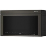 Four à micro-ondes à hotte intégrée de 30 po, 1,1 Pi cu.. avec technologie Air Fry KitchenAid - YKMMF730PBE