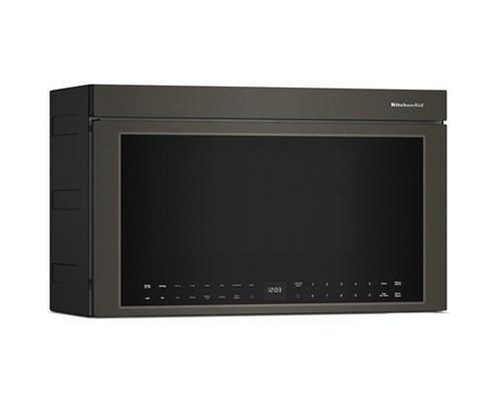 Four à micro-ondes à hotte intégrée de 30 po, 1,1 Pi cu.. avec technologie Air Fry KitchenAid - YKMMF730PBE