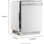 Lave-vaisselle intégré KitchenAid - KDFS224SWH