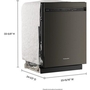 Lave-vaisselle intégré avec troisième panier KitchenAid - KDFS324SBE