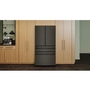 Réfrigérateur trois portes avec porte à deux battants de 36 po avec système distributeur d'eau et de glaçons KitchenAid - KRFF436SBE