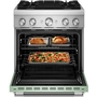 Cuisinière autoportante bi-énergie de style commercial de 30 po KitchenAid - KFDS930SDC