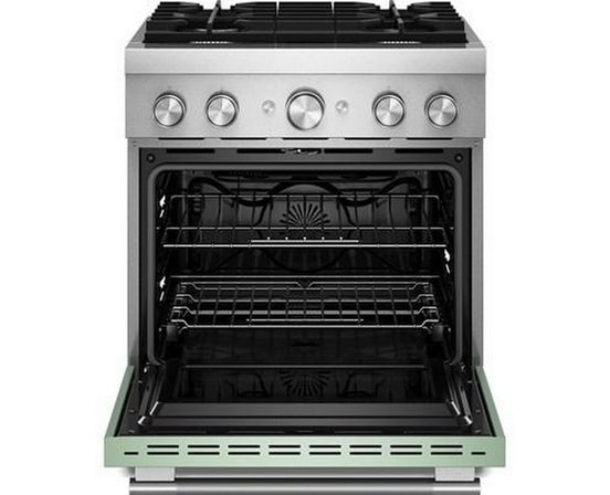 Cuisinière autoportante bi-énergie de style commercial de 30 po KitchenAid - KFDS930SDC