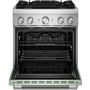 Cuisinière autoportante bi-énergie de style commercial de 30 po KitchenAid - KFDS930SDC