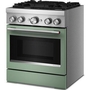 Cuisinière autoportante bi-énergie de style commercial de 30 po KitchenAid - KFDS930SDC
