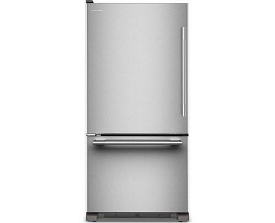 Réfrigérateur à congélateur inférieur autoportant de 33 po, 22 Pi cu.. KitchenAid - KRBL133SPS