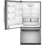 Réfrigérateur à congélateur inférieur autoportant de 33 po, 22 Pi cu.. KitchenAid - KRBL133SPS
