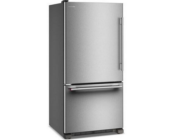 Réfrigérateur à congélateur inférieur autoportant de 33 po, 22 Pi cu.. KitchenAid - KRBL133SPS