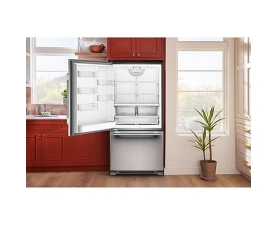 Réfrigérateur à congélateur inférieur autoportant de 33 po, 22 Pi cu.. KitchenAid - KRBL133SPS
