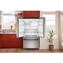 Réfrigérateur trois portes avec porte à deux battants à profondeur de comptoir de 36 po, 20 Pi cu. avec distributeur d'eau KitchenAid - KRFC136SPS