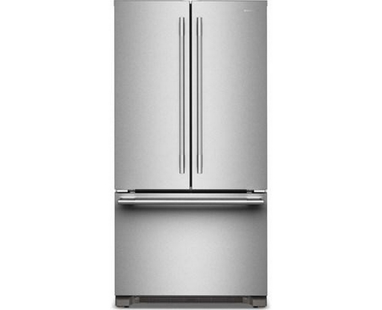 Réfrigérateur trois portes avec porte à deux battants à profondeur de comptoir de 36 po, 21,9 Pi cu. avec machine à glaçons KitchenAid - KRFC136TPS
