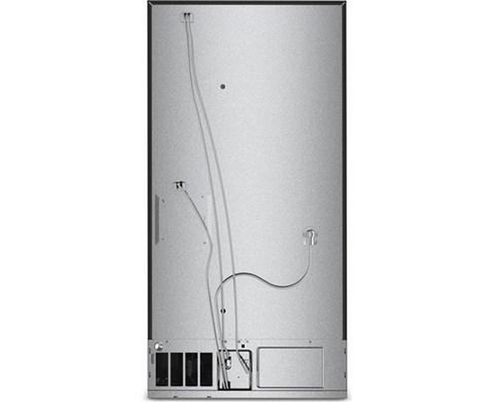 Réfrigérateur trois portes avec porte à deux battants à profondeur de comptoir de 36 po, 21,9 Pi cu. avec machine à glaçons KitchenAid - KRFC136TPS
