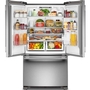 Réfrigérateur trois portes avec porte à deux battants de 36 po KitchenAid - KRFF136SPS