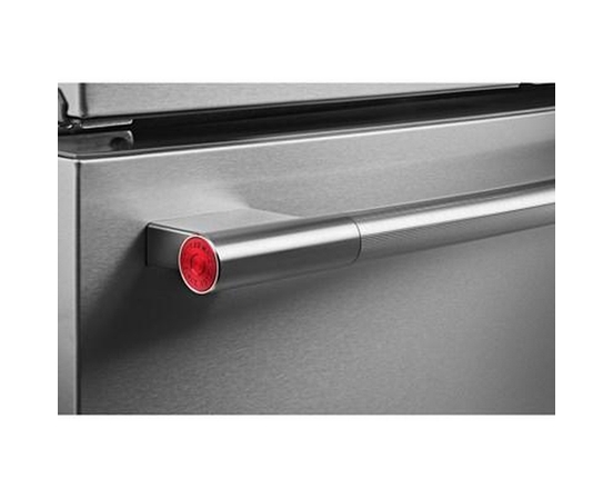 Réfrigérateur trois portes avec porte à deux battants autoportant de 30 po, 20 Pi cu.. avec machine à glaçons KitchenAid - KRFF330SPS