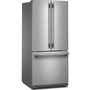Réfrigérateur trois portes avec porte à deux battants autoportant de 30 po, 20 Pi cu.. avec machine à glaçons KitchenAid - KRFF330SPS