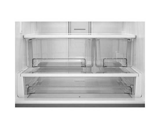 Réfrigérateur trois portes avec porte à deux battants autoportant de 30 po, 20 Pi cu.. avec machine à glaçons KitchenAid - KRFF330SPS