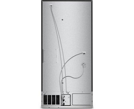 Réfrigérateur trois portes avec porte à deux battants autoportant de 33 po, 22 Pi cu.. avec machine à glaçons KitchenAid - KRFF333SPS
