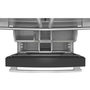 Réfrigérateur KitchenAid à portes françaises avec distributeur d’eau et de glaçons intérieur et tiroir réfrigéré pleine largeur FreshChill™ - 30 pi cu - KRMF336SPS
