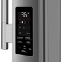 Réfrigérateur KitchenAid à portes françaises avec distributeur d’eau et de glaçons intérieur et tiroir réfrigéré pleine largeur FreshChill™ - 30 pi cu - KRMF336SPS