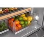 Réfrigérateur KitchenAid à portes françaises avec distributeur d’eau et de glaçons intérieur et tiroir réfrigéré pleine largeur FreshChill™ - 30 pi cu - KRMF336SPS
