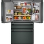 Réfrigérateur quatre portes avec porte à deux battants autoportant de 36 po, 29,51 Pi cu.. avec distributeur d'eau et de glace KitchenAid - KRMF436SJP