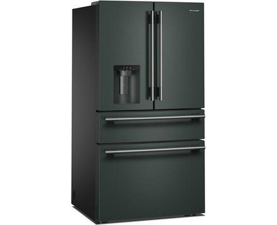 Réfrigérateur quatre portes avec porte à deux battants autoportant de 36 po, 29,51 Pi cu.. avec distributeur d'eau et de glace KitchenAid - KRMF436SJP